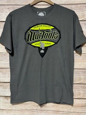 Mac Tools Premium Quality Since 1938 Gray Graphic T-Shirt Men’s‎ XLarge